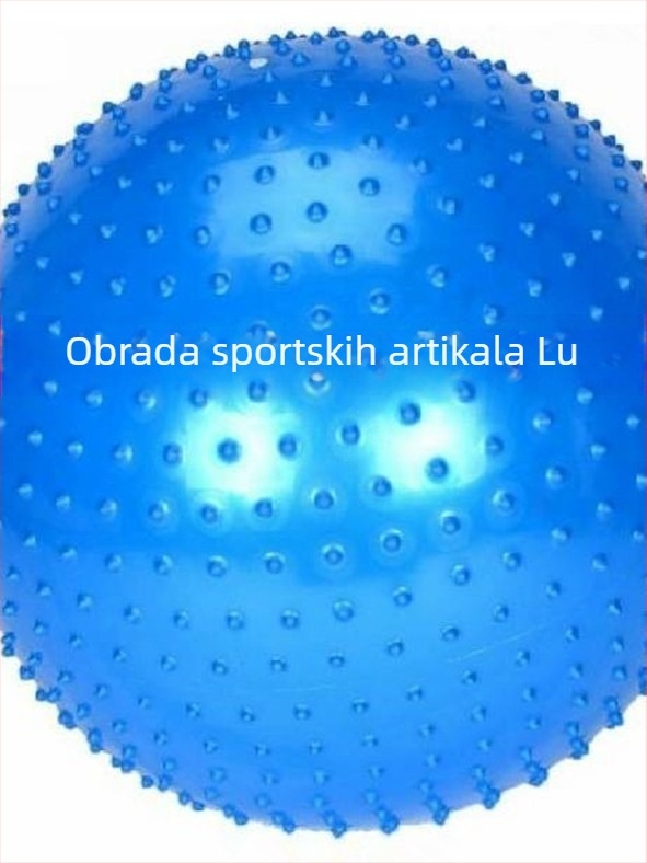 Joga lopta debela, otporna na eksplozije, masažna bodičasta lopta za trbuh – PVC, 1,6 kg, prilagodljiva