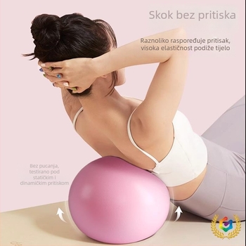 Pilates lopta za trening zdjelice - valovita lopta, materijal ABS, marka Other, težina Other