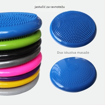 Loptica za jogu PVC, 900 g, napuhujuća, marka Ten Thousand Enemies