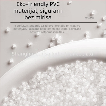 Eksplozijski otporna napuhiva joga lopta, ojačana konstrukcija, PVC, 800 g, spremna za korištenje, prilagodljiva