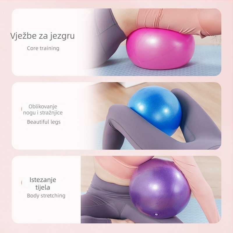 Pilates joga lopta – PVC, napuhiva, prilagodba dostupna, pogodna za fitness, zdravstvenu njegu i pokrete