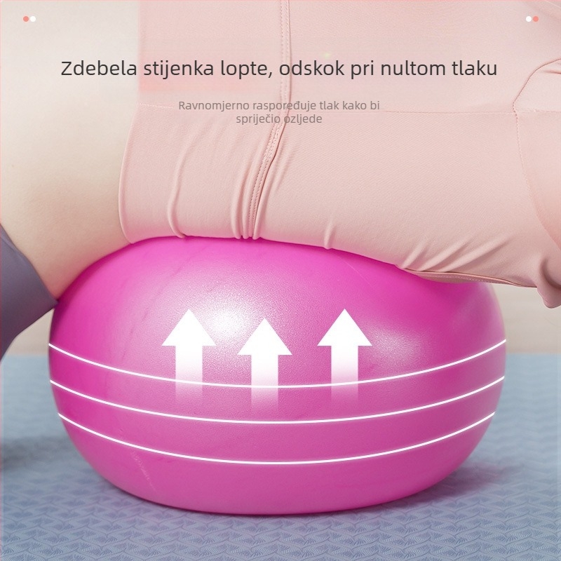 Pilates joga lopta – PVC, napuhiva, prilagodba dostupna, pogodna za fitness, zdravstvenu njegu i pokrete