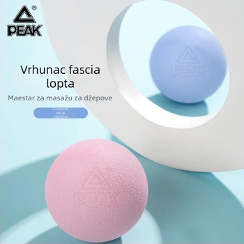 Joga fascia lopta za masažu stopala, ramena i vrata; alat za rehabilitaciju ozljeda, džepni masažni uređaj – Materijal: TPE, Težina: 145 g, Podrijetlo: Zhejiang, Prilagodba: Da