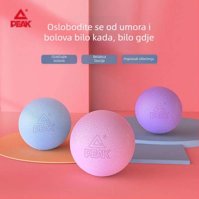 Joga fascia lopta za masažu stopala, ramena i vrata; alat za rehabilitaciju ozljeda, džepni masažni uređaj – Materijal: TPE, Težina: 145 g, Podrijetlo: Zhejiang, Prilagodba: Da