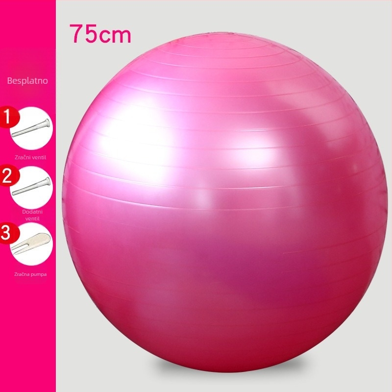 PVC joga lopta za trudnice i porod; fitness i masaža; težina 900 g; napuhljiva; podrijetlo Zhejiang; pogodno za zdravstvenu njegu, masažu i ljepotu tijela.