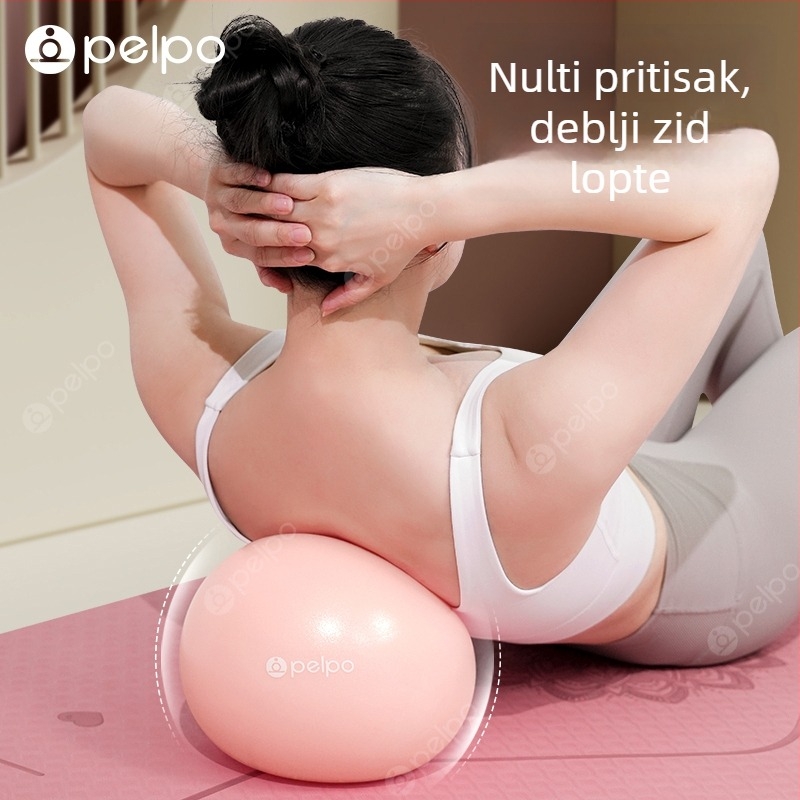 Pilates mala lopta s ojačanim anti-burst dizajnom za kućnu jogu i vježbe zdjeličnih mišića | Marka: Pelpo | Materijal: PVC