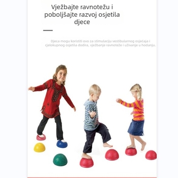 Joga lopta od TPE, 350 g, napuhavanje, za trening ravnoteže i masažu stopala