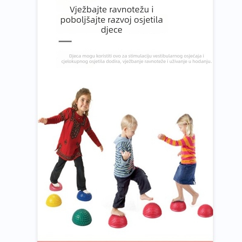 Joga lopta od TPE, 350 g, napuhavanje, za trening ravnoteže i masažu stopala