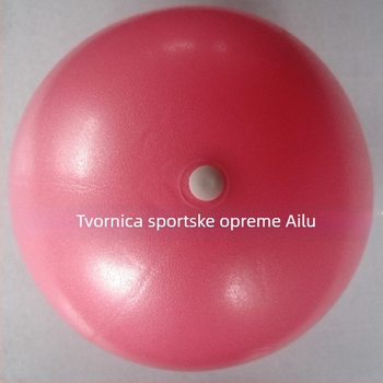 Joga lopta za masažu i Pilates, mat površina, Elu, PVC, 100 g, nije napuhiva, prilagođena obrada