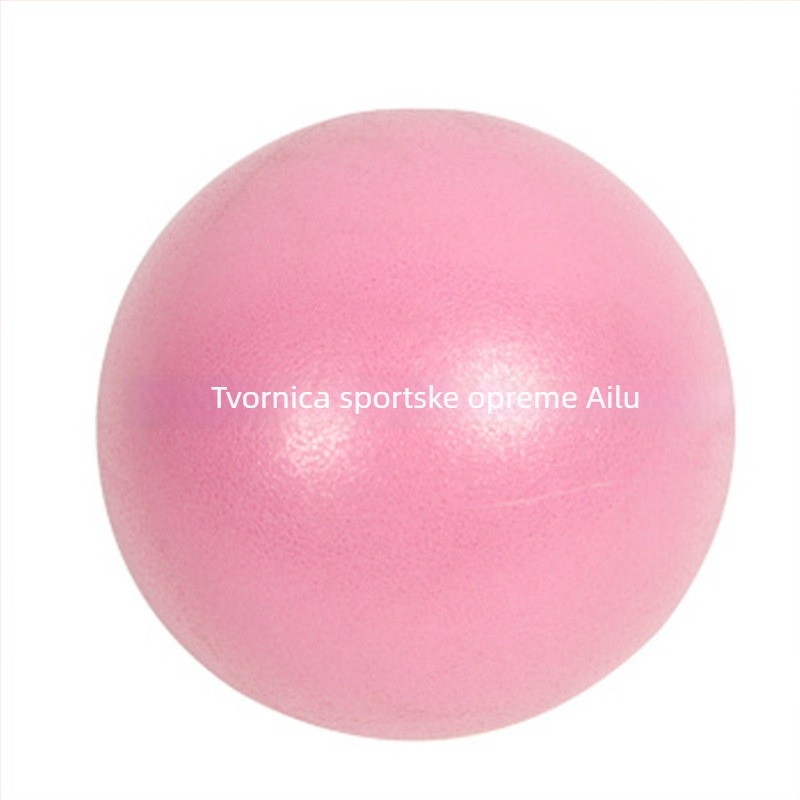 Joga lopta za masažu i Pilates, mat površina, Elu, PVC, 100 g, nije napuhiva, prilagođena obrada