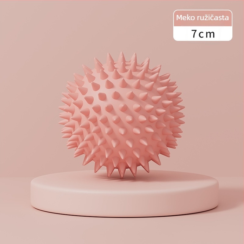 Sanfan PVC masažna lopta za plantarnu fasciju i meridijane, ne napuhuje se, 100 g, za yogu i fitness