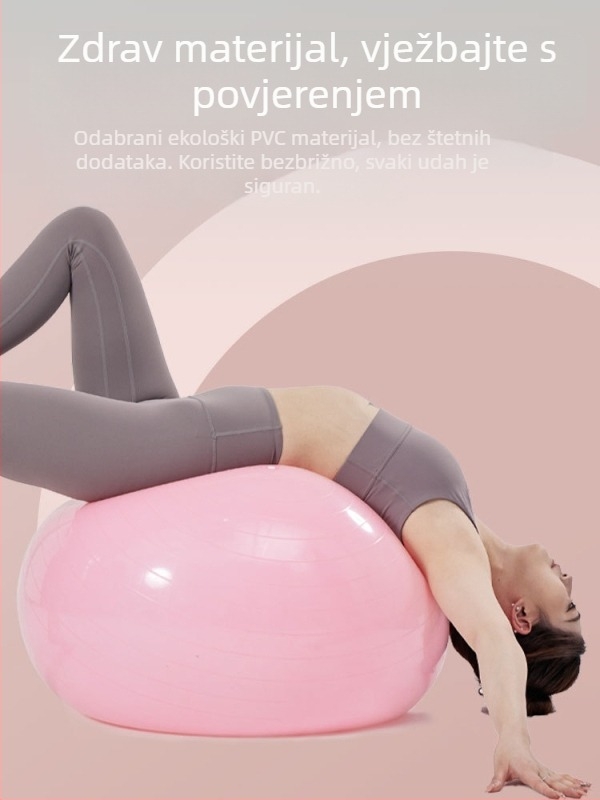 Lopta za jogu s masažom, debela otporna na probijanje, fitness lopta za odrasle i djecu, kućna uporaba, senzorna vježba Dragon Ball lopta za bebe