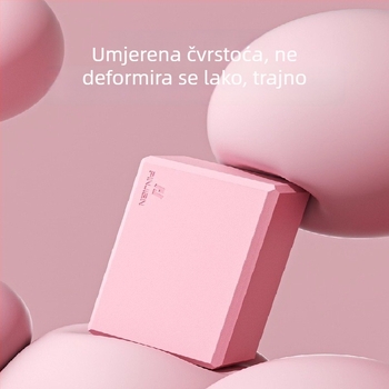 Joga blok od akrila visoke gustoće, 150/200/300 g, fitness oprema