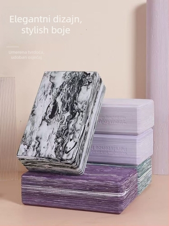 Joga blok – EVA materijal, pjena s produženom gustoćom, 280–300 g, Zhejiang podrijetlo, prilagodljiv