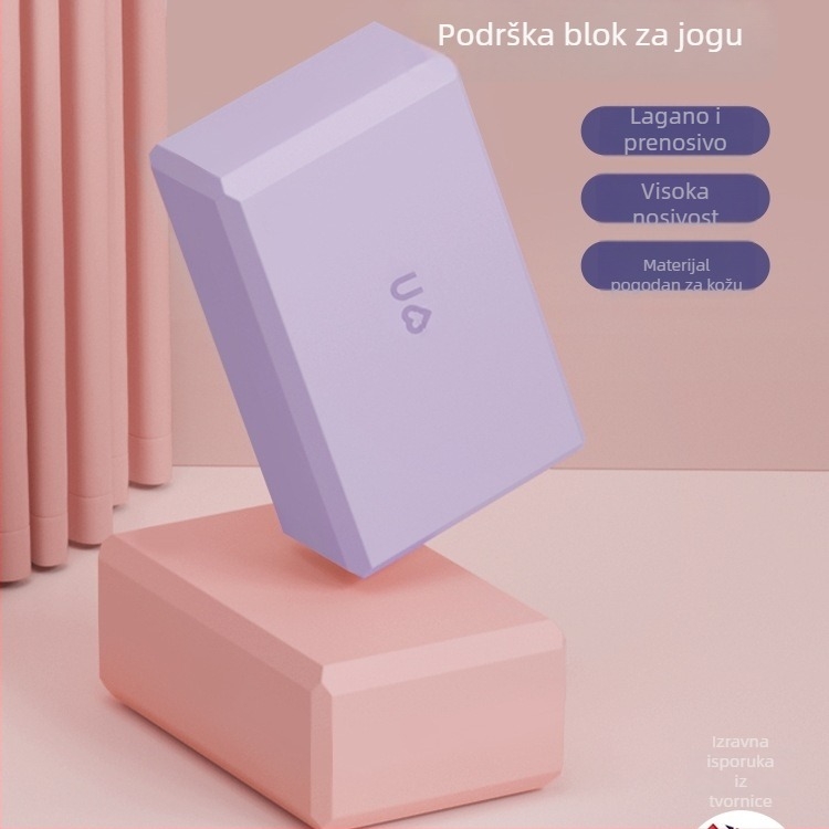 Joga blok EVA, visoka gustoća, kategorija: joga blok, za odrasle