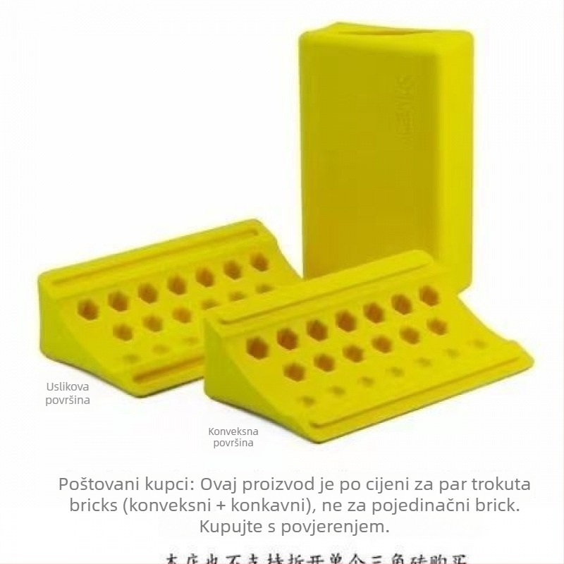 Trokutasti EVA joga blok za otvaranje ramena, oslobađanje fascije i rehabilitacijski trening