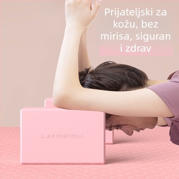 Joga blok, visoke gustoće TPE blok, 200 g, Spray speed