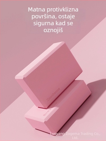 Hongjie joga blok EVA velike gustoće, za odrasle i djecu, za yogu i plesne vježbe