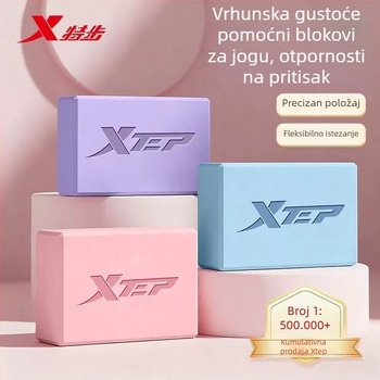Xtep yoga blok – EVA pjena visoke gustoće za fitness i ples