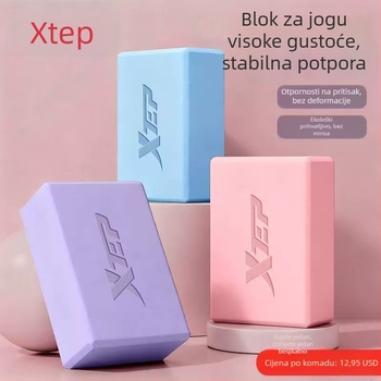 Xtep yoga blok – EVA pjena visoke gustoće za fitness i ples