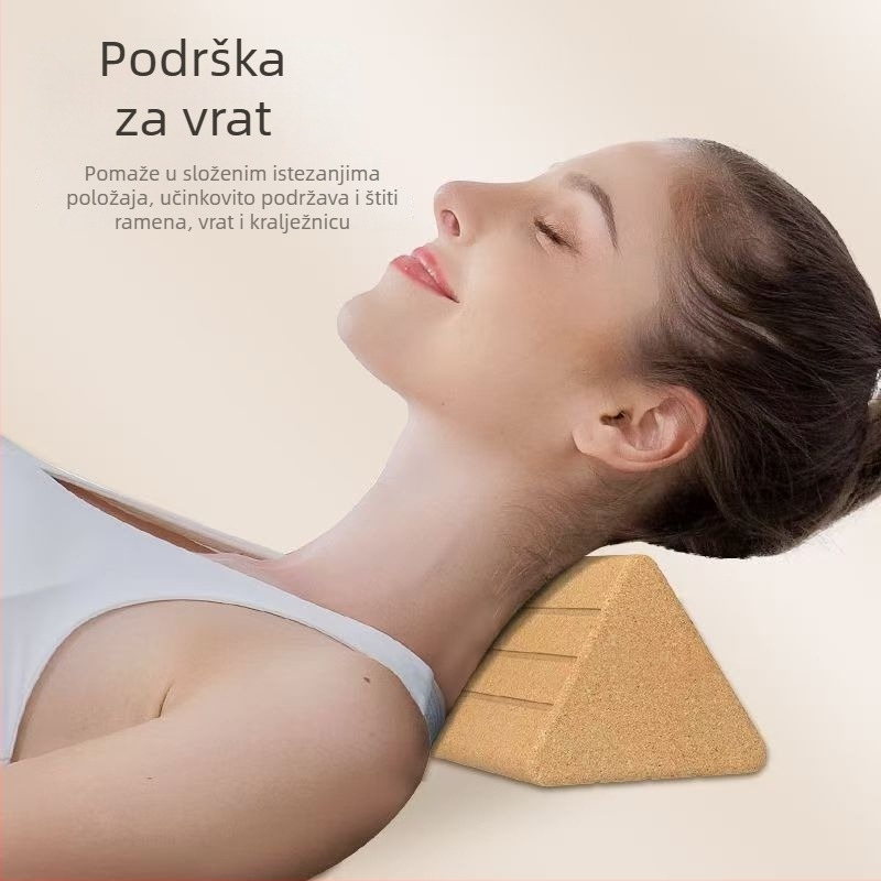 Trokutna korka joga cigla, Min Mu, 430 g, prilagodljivo procesiranje