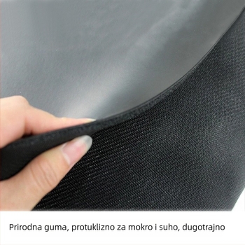 Protuklizna joga podloga s linijama za usklađivanje, PU materijal, debljina 4,5 mm, dimenzije 183 x 68 cm