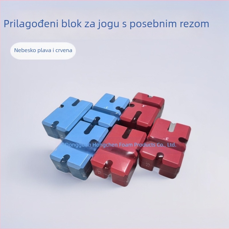 EVA joga blok prilagođenog oblika, tvrdoća 38°, težina 128 g