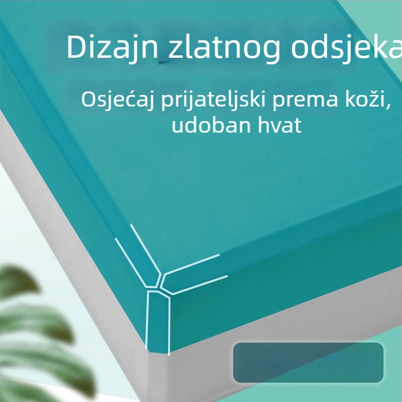 Joga blok od EVA pjene — 250 g, visokog gustoće blok za jogu i ples, prilagodljiv privatnim markama