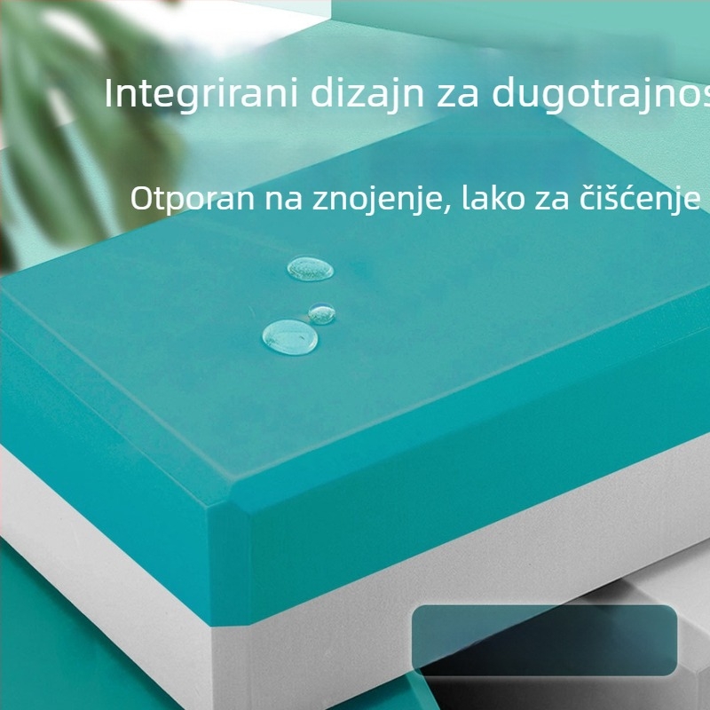 Joga blok od EVA pjene — 250 g, visokog gustoće blok za jogu i ples, prilagodljiv privatnim markama