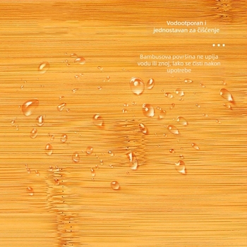 Bambus blok za jogu – 650 g ±50 g, mogućnost obrade i prilagodbe, materijal: bambus