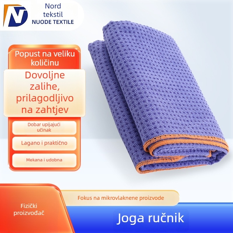 Mikrovlakana joga ručnik, apsorbirajući, mekan, brzo suši, prenosiv, mogućnost logotipa