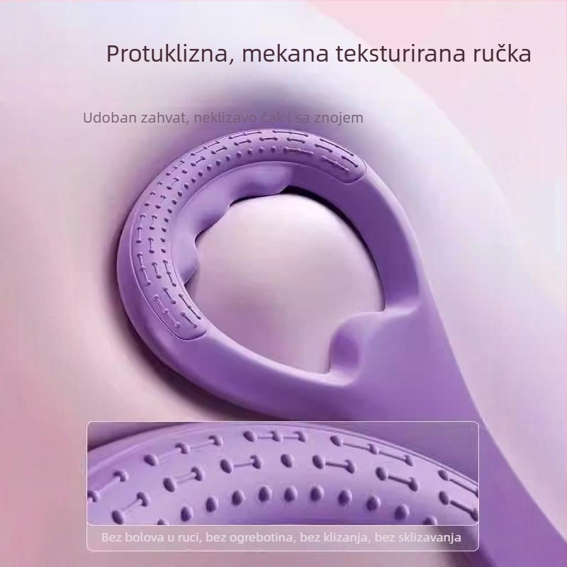 Figure-8 otporna traka s neklizajućom drškom za istezanje leđa i kućnu jogu; materijal: TPR; šifra proizvoda: Silicone horoscope