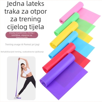 Set elastičnih traka za jogu – TPE latex trake za podizanje stražnjice, fitness i jogu za muškarce i žene