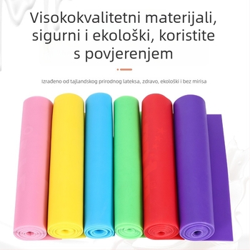 Set elastičnih traka za jogu – TPE latex trake za podizanje stražnjice, fitness i jogu za muškarce i žene