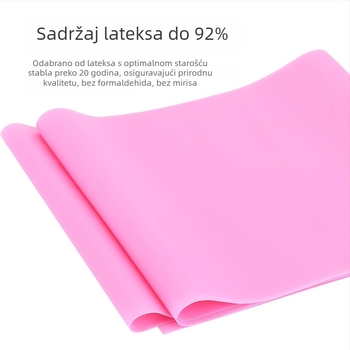 Set elastičnih traka za jogu – TPE latex trake za podizanje stražnjice, fitness i jogu za muškarce i žene
