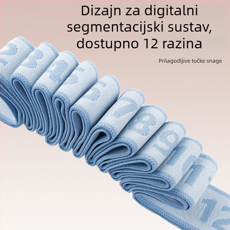 Yoga otporna traka za izgradnju mišića s digitalnim otporom, namijenjena sredovječnih i starijih osoba za vježbanje gluteusa maximusa i mišića nogu (Materijal: Drugo; Marka: Drugo).