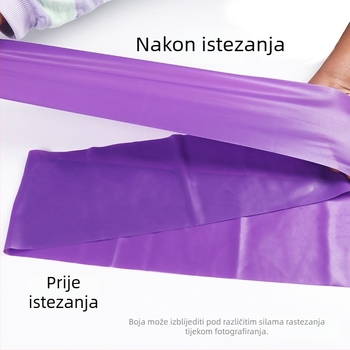 Aishang Yoga otporna traka – materijal TPE/lateks – fitness istezanje traka