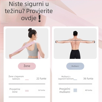 Yoga elastična traka za leđa i stražnjicu – istezanje leđa i ramena, fitness traka, Kod proizvoda Yrt-llq240713, Materijal: Drugo, Marka: Drugo
