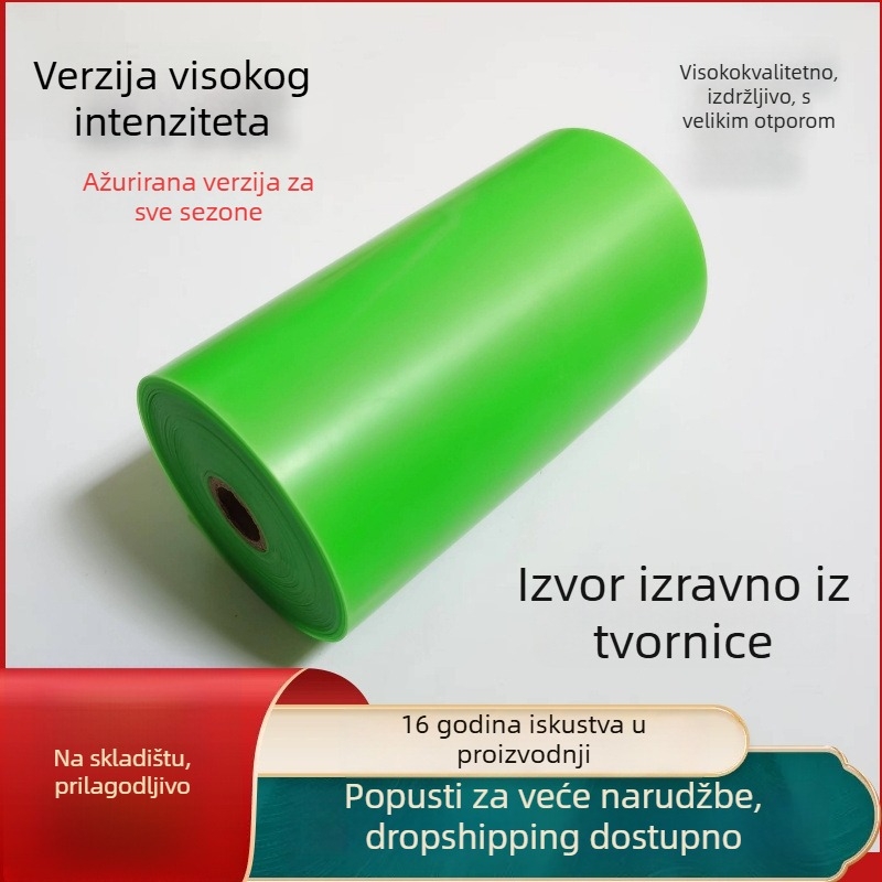 Plošna gumena traka za vuču, latex, model 0.65