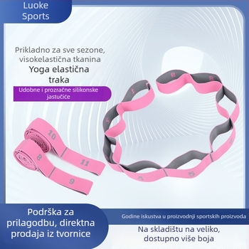 Loko elastični pojas za jogu – otporna traka za fitness, čučnjeve i jogu
