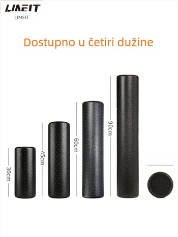 LMEIT valjak od pjene visoke gustoće za opuštanje mišića, masažu leđa i jogu