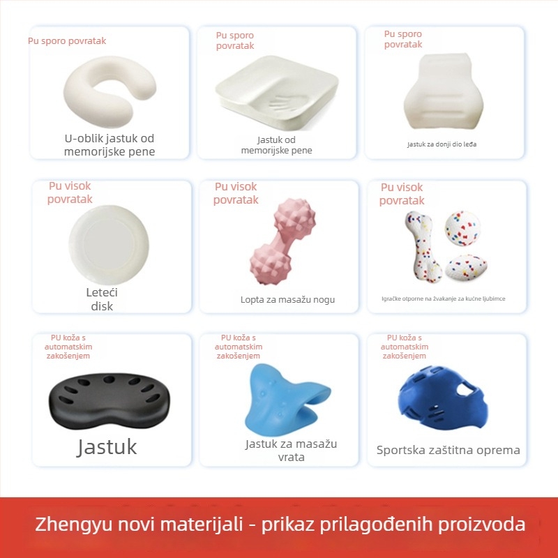 Joga kolona s PU pjenom visoke elastičnosti, fitness oprema od poliuretanske pjene, osovina od pene visoke gustoće