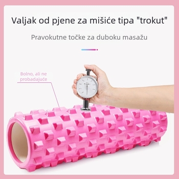 Šiljasti pjenasti valjak za opuštanje mišića, joga i masaža