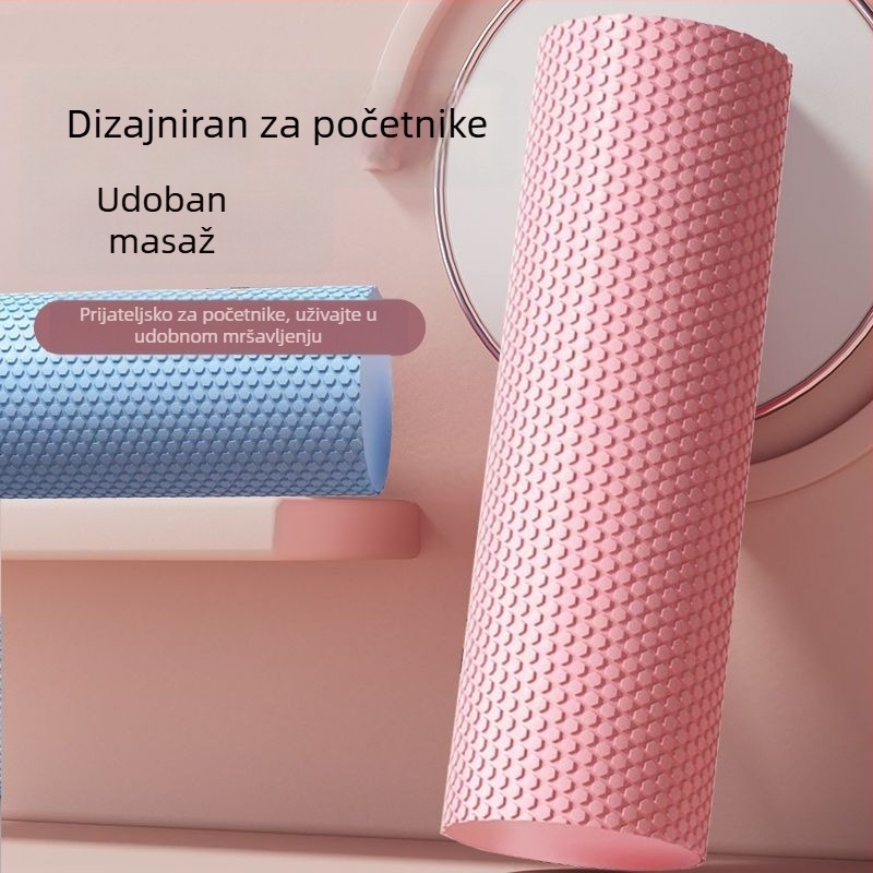 Joga kolona s čvrstim pjenastim jezgrom – za početnike, valjak za masažu donjeg dijela leđa za Pilates i fitness (Materijal: PP; Marka: Other)