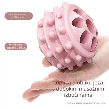 PP materijal, 4 kotača, masažni valjak od pjene za masažu mišića nogu, masažni štapić, EVA duboka relaksacija fascije