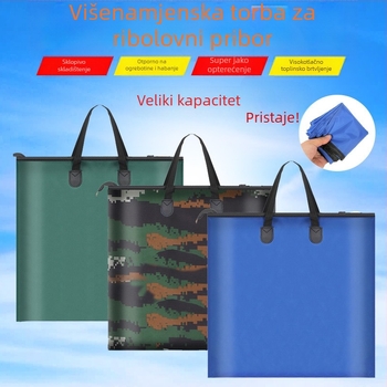 Vodootporna sklopiva torba za zaštitu ribe i opremu za ribolov