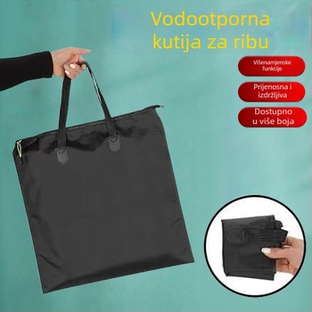 Višenamjenska vodootporna torba za ribolov – prijenosna, od Oxford platna, s odjeljkom za mamce, za otvoreni ribolov