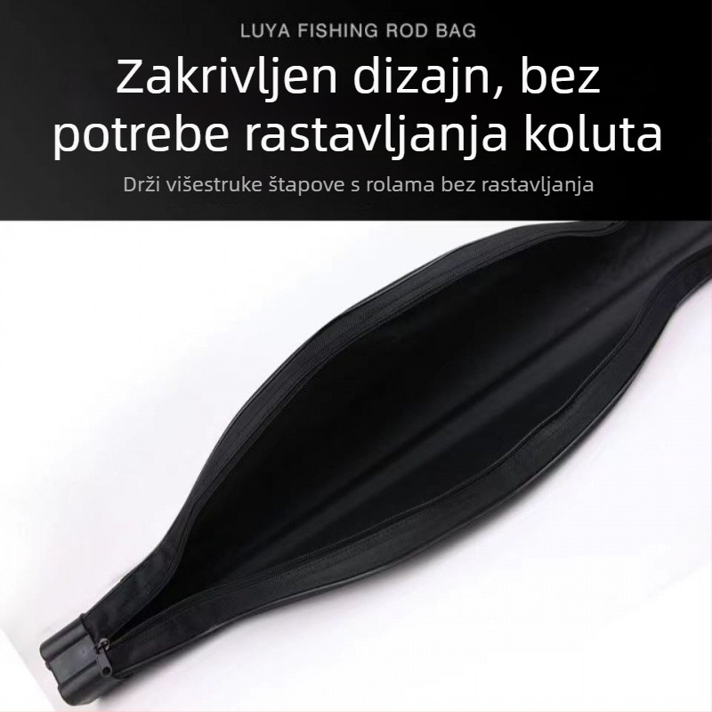 Torba za morske štapove i mamce, dvostruko čvrsto PVC kućište