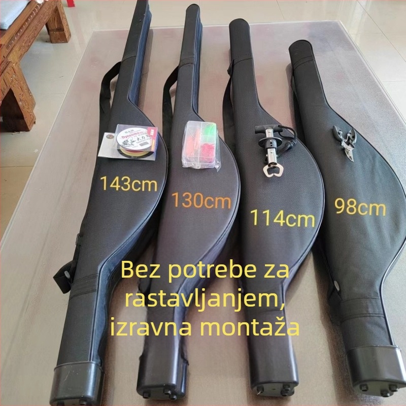 Torba za morske štapove i mamce, dvostruko čvrsto PVC kućište
