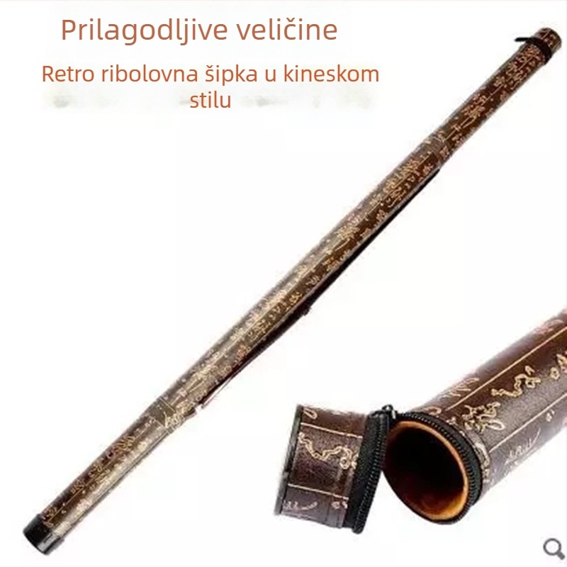 Torba za flautu s patentnim zatvaračem i torba za štap za ribolov – torba za glazbene instrumente